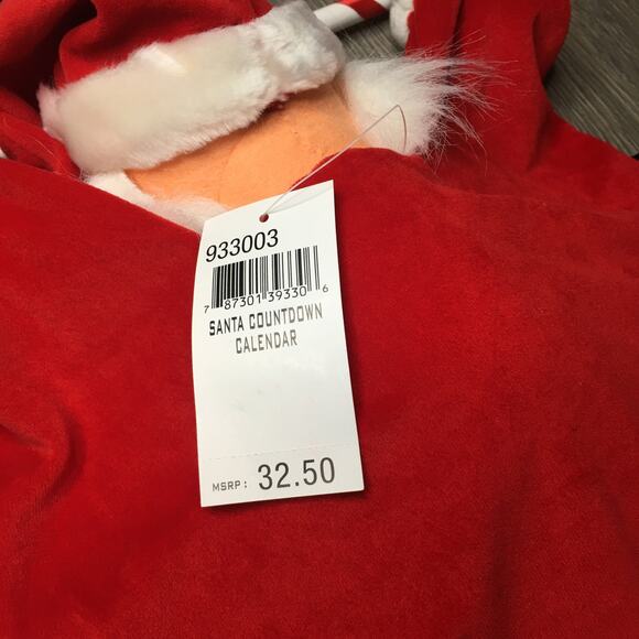 NEW Annalee 2004 Hanging 23” In Santa Advent Calendar With 4” In Elf Marker - Picture 5 of 9